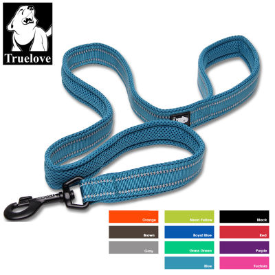Truelove Soft Dog Leash in Harness and Collar Reflective Nylon Cat Mesh Walking Training 11 Color Length 110cm TLL2111