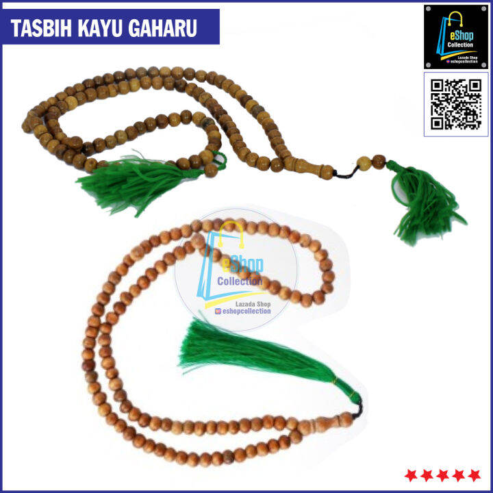 TASBIH KAYU GAHARU 99 BIJI ASLI Tasbih Gahary Original | Lazada