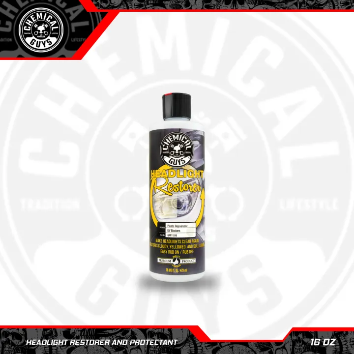 Chemical Guys Headlight Lens Restorer And Protectant (16 Fl. Oz
