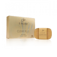 CLEAR PLUS NATURAL FACIAL SOAP สบู่ทำความสะอาดผิวหน้า 100g