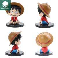 AVIANA Mini 4ชิ้น/เซ็ตของขวัญให้เพื่อน Luffy Zoro รุ่น Q ของเล่นอะนิเมะรูปปั้นฟิกเกอร์ PVC คอลเลกชันใหม่ของเล่นโมเดลพีวีซีตุ๊กตาขยับแขนขาได้ของเล่นตุ๊กตาของเล่น Luffy