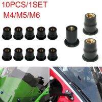 【CC】﹍ஐ  10PCS M4 M5 Motorcycle Windscreen Windshield Bolts Screws Fastener 1.2x1.32cm 1.3x1.36cm