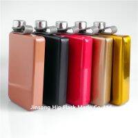 8 oz In Acciaio Inox Hip Flask Whisky Bottiglia All 39;aperto Tasca Portatile Fiaschi di Vino Brocche