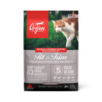 อาหารแมว ORIJEN Fit &amp; Trim CAT FOOD 5.4 กิโลกรัม อาหารแมว สำหรับแมวอายุ 1 ปี ขึ้นไป