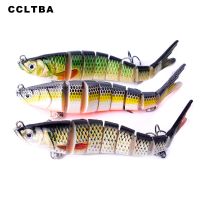 CCLTBA Multi Jointed Swimbait Trout Eel Fishing Lures Minnow Wobblers Hard Plastic Artificial Sinking Fishing Accessories Baits Accessories