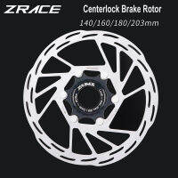 ZRACE Centerlock โรเตอร์ MTB จักรยานถนนกระจายความร้อนระบายความร้อนดิสก์ศูนย์ล็อค140160180 203มิลลิเมตรดิสก์เบรกโรเตอร์ศูนย์ล็อค