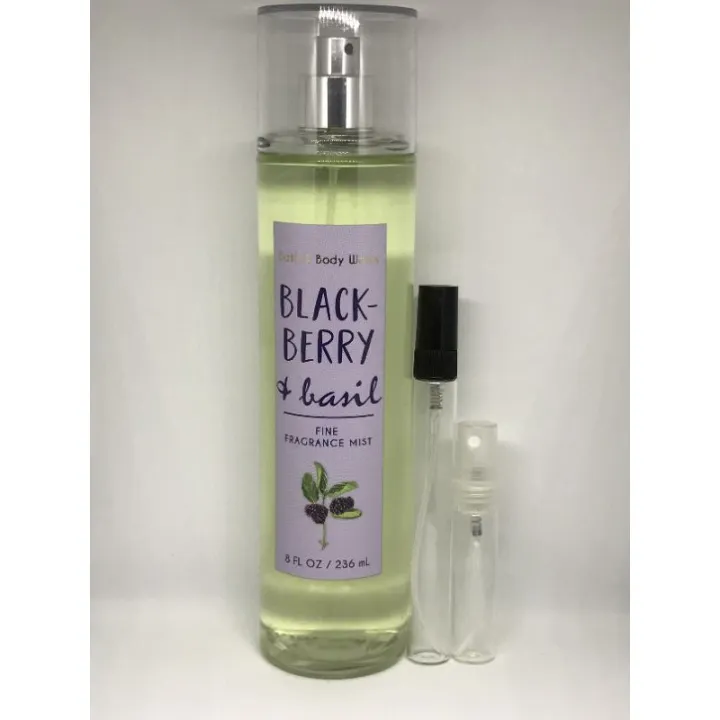 Bath and Body Works BLACKBERRY & BASIL Mist (5ML/10ML) Lazada PH