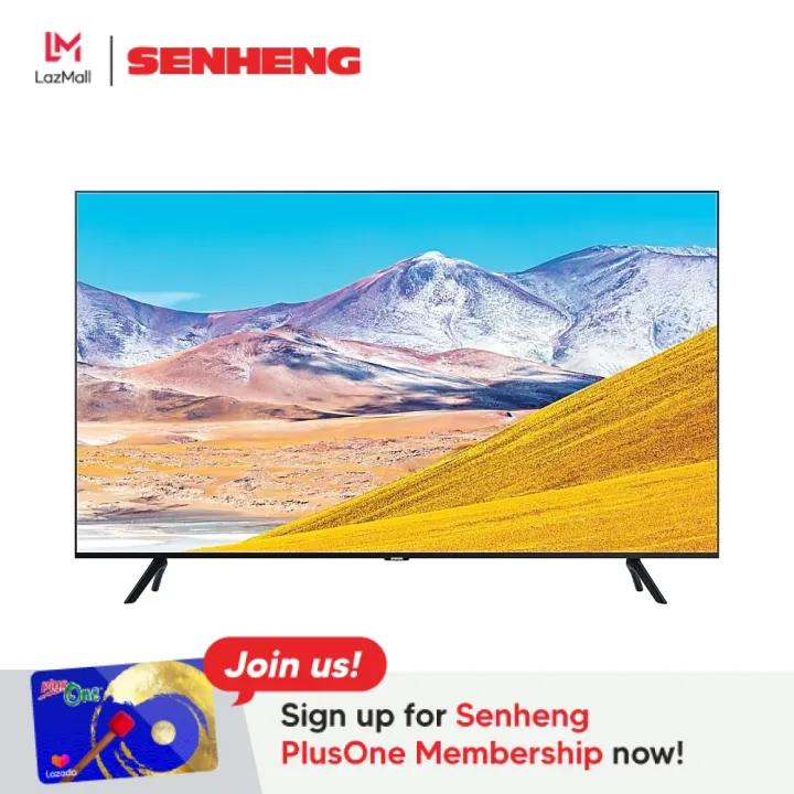 [Free Basic Installation] Samsung 65 Inch TU8000 4K UHD Smart TV (2020