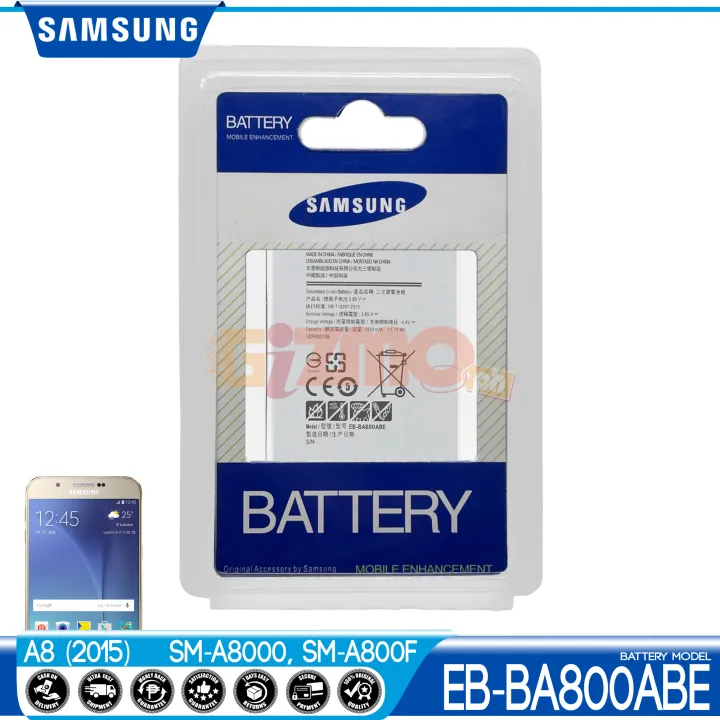 Li-Ion Replacement Batteries of Samsung Galaxy A8 2015 EB-BA800ABE ...