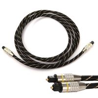 Digital Optical Audio Cable Toslink Gold Plated 1m 1.5m 2m 3M SPDIF MD DVD Gold Plated Cable Cables