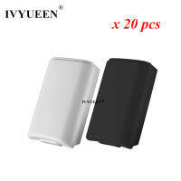 IVYUEEN 20 pcs for X 360 Wireless Controller AA Case Black White Cover Replacement Housing Shell2023