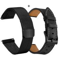 Watchband For Realme Watch 3 Pro Bracelet Leather Strap Realme Watch 2/S Pro Wristband Stainless Steel Watchband