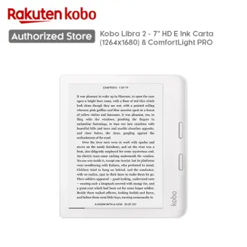 Rakuten Kobo E-Reader Libra 2 (7 Inches) - N418-KU-BK-K-EP/N418-KU-WH –  ALL IT Hypermarket