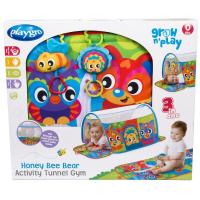 [คูปองลดเพิ่ม+เงินคืน] Playgro Honey Bee Bear Tunnel Gym เพลย์ยิม ลวดลายตัวการ์ตูนน่ารัก ส่งเสริมพัฒนาการเด็ก