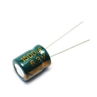 10PCS/LOT Electrolytic Capacitor 6.3V/1500uF 10*13MM 6.3V 1500UF WATTY Electronics