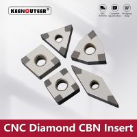 เครื่องมือกลึง CNC CBN WNGA080408 TNGA160404 CNGA DNGA VNGA การตัดที่มีประสิทธิภาพเครื่องจักรกลึงเหล็กหล่อเหล็กชุบแข็ง