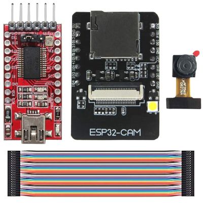 【☊HOT☊】 fuchijin77 Esp32-cam กล้อง Wifi โมดูลบลูทูธ4M Psram Dual Core 32-ซีพียูบิตบอร์ดพัฒนา Ov2640 2mp โมดูลกล้อง8dbi ไร้สาย