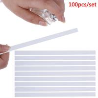 gou 100pcs 137*7mm Flat Aromatherapy Fragrance Perfume Essential Test Paper Strips