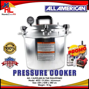 All American Pressure Cooker - Free Shipping