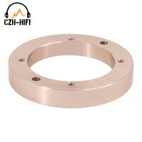 Special Offers 1PC 60Mm CNC Machined Aluminum Round Decorating Base Ring Circle Washer For Vintage KT88 Vacuum Tube Amplifier DIY Hifi