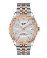 Tissot Ballade Powermatic 80 COSC ทิสโซต์ บัลลาร์ด สีเงินโรสโกล T1084082227800 นาฬิกาผู้ชาย