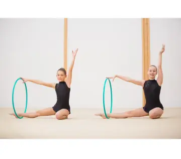 Rhythmic Gymnastics 75 cm Hoop - Pink DOMYOS