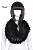 2021Fashion Knit Rabbit Fur Poncho Rabbit fur knitted coat scarf shawl Children Lady