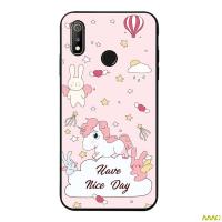 เคส AAC น่ารักสำหรับ OPPO Realme 3 HMHD ซิลิคอนนุ่มรูปแบบเคสโทรศัพท์เคส TPU