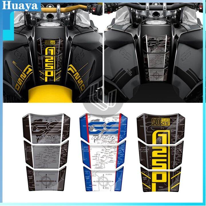 สติกเกอร์แผ่นถังน้ำมันมอเตอร์ไซค์เรซินสำหรับ-bmw-motorrad-r1250gs-r-1250gs-r1250-gs-1250-gs-2019-2022-3d