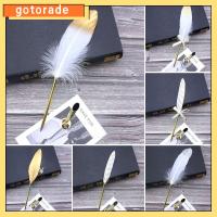 GOTORADE อุปกรณ์สำนักงานโรงเรียน เรียบเนียน เครื่องเขียนแปลกใหม่ ปากกาลูกลื่น เครื่องมือสำหรับเขียน การเซ็นลายเซ็น ปากกาขนนก