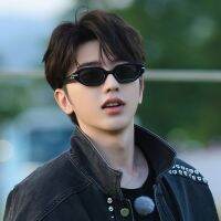 [COD] Korean version of personality tide y2k sunglasses Xukun male and female models net red street shooting high-level feeling ins cat eye