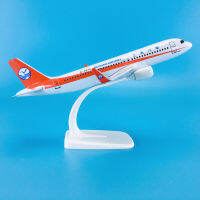 ABaza ขายร้อนสังกะสี Ally วัสดุ1:300 20ซม. เครื่องบินรุ่น Aircrafts Airbus A320-200 Sichuan Airlines เครื่องบิน ModelM