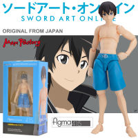 Model โมเดล ของแท้ 100% Max Factory จากการ์ตูนเรื่อง Sword Art Online ซอร์ดอาร์ตออนไลน์ Ryo Kirito คิริโตะ เรียว Male Swimsuit Body ชุดว่ายน้ำ Ver Original from Japan Figma ฟิกม่า Anime ขยับแขน-ขาได้ ของขวัญ อนิเมะ การ์ตูน มังงะ ตุ๊กตา Figure ฟิกเกอร์