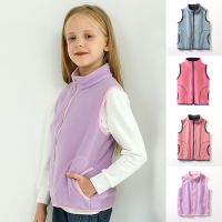 （Good baby store） Toddler Baby Girls Boys Clothes Kids Child Fashion Winter Coat Fleece Jacket Warm Thick Cotton Sleeveless Patchwork Vest Coat