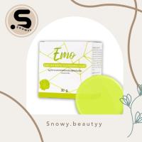 EMO Cleansing Soap สบู่อีโมะ สบู่ล้างจุดซ่อนเร้น กลิ่นหอมอ่อนโยน (ขนาด 30กรัม)