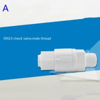 plastic check valve DN15/DN20/DN25/DN40/DN50 non return water valve plastic one way valve for Solar electric water heater