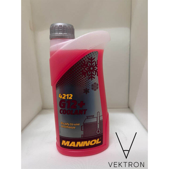 Mannol G12+ Coolant ready to Use 1L Lazada Singapore