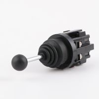 CS-402(Self-reset) /CS-4022(4 Position Self-locking) Monolever Joystick Cross Button Switch 30mm Master Switches  Power Points  Switches Savers