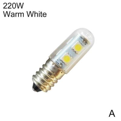 【☸2023 New☸】 lan84 ไฟ Led ตู้เย็นขนาดเล็ก E14 Smd5050 1W โคมไฟสีขาวนวลเครื่องดูดควันโต๊ะในช่วงกลางคืนเตาอบเครื่องไมโครเวฟ D0y6เย็บผ้า