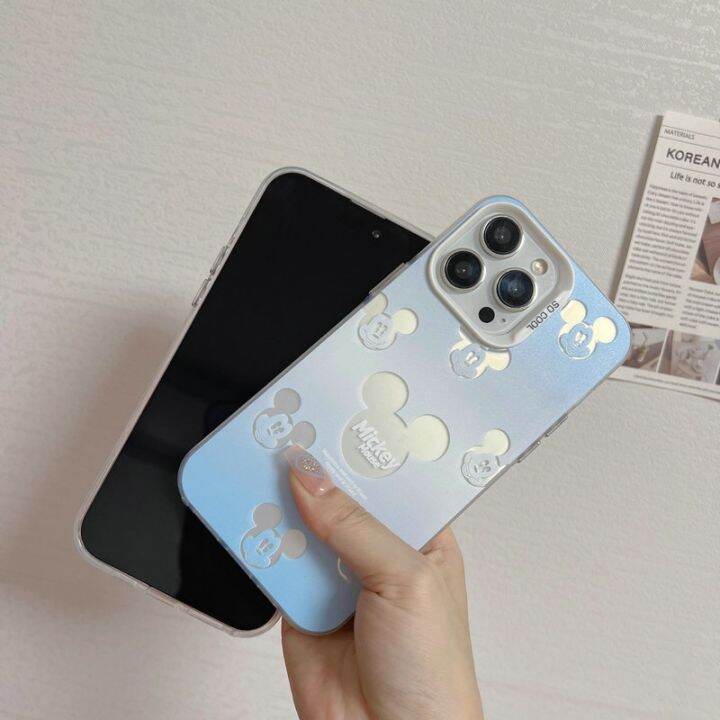 เคสไอโฟ14-มิกกี้เมาส์-เคส-iphone-ที่ทนทาน-กล้องกันกระแทกขนาดใหญ่-สําหรับ-13-14-pro-max-เคสไอโฟน12-เคสไอโฟน11-plus-เคสไอโฟน14prom