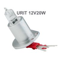 Compatible Urit 12V20W Halogen Lamp Automated Chemistry Analyzer Lamp Bulb For 8020A 8021A 8026 8060 8061