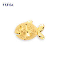 PRIMA ต่างหูทอง 99.9% รูปปลาตากลม NG1E3575-SG จำหน่ายเป็นข้าง (ลูกค้าต้องการใส่คู่ ต้องกดสั่งซื้อ 2 ครั้ง)