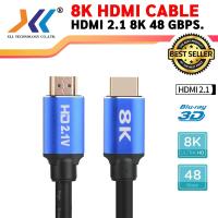โปรโมชั่น สาย HDMI 2.1 8K 60Hz Ultra HD HDR 48Gbps.ความยาว 1.8 เมตร ราคาถูก สายดิจิตอล สายHDMI สายทีวี สายสัญญาณทีวี