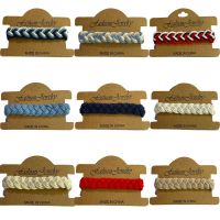 Nautical Sailor Bracelet for Women and Men - Woven Twisted Cotton Rope Bracelet with Fashionable Charm Charms and Charm Bracelet