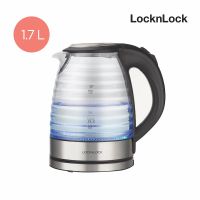 LocknLock กาต้มน้ำไฟฟ้าโถแก้ว (1,850 วัตต์ - 2,200 วัตต์ , 1.7 ลิตร ) รุ่น EJK331