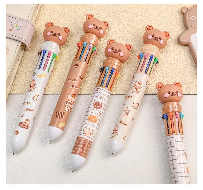 3pcs Random Stationery Cute Pens Stationary Pens Back To School Stationery  Cute Things Pens Kawaii Cute Pen