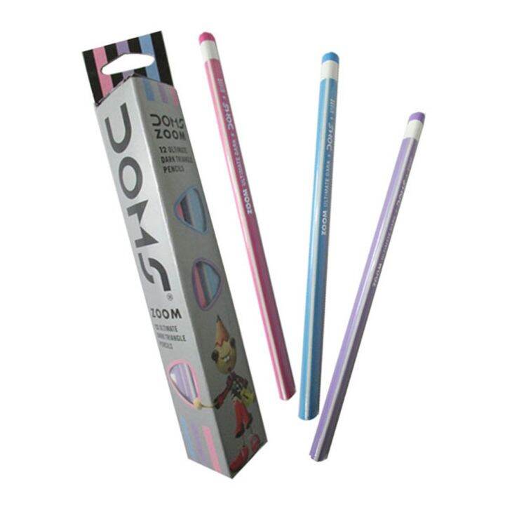 DOMS Zoom Triangle Ultimate Dark 2B Pencil By 12's Lazada PH