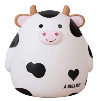 Piggy Bank,Cute Cow Money Bank for Boys and Girls,Childrens Shatterproof Coin Bank,Best Birthday for Children