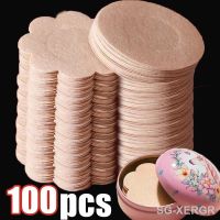 【CW】☌  100pcs Nipple Cover Sticker Disposable Pasties Piece Breast Self-adhesive Invisible Chest Padding Intimates