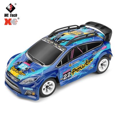 WLtoys 284010 1:28 Electric 4WD RC Cars With LED Lights 2.4G Radio Control Racing Car Drift monster Trucks Toys for Boys Gifts